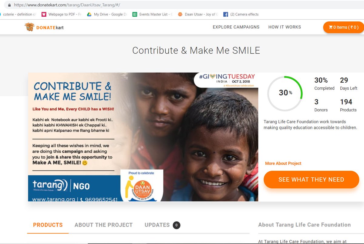 daanutsav's tweet photo. Head to https://t.co/G7OJZFysEg to celebrate #DaanUtsav! It's that easy!

So what are you waiting for?

#HappyGiving! https://t.co/uiuSnkSyFI