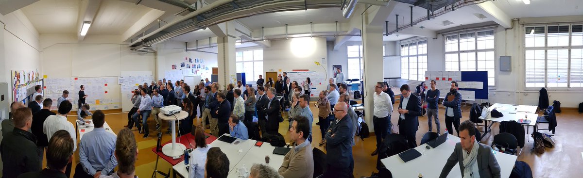 ChristianJuen's tweet photo. #Bigroomplanning: Der #MAB neu im Giveaudan Areal #theValley. Ca. 100 Product Owner, Business Owner, XPMs und Stakeholder gleichen Ihre Roadmaps und Anforderungen nach agilen Prinzipien für die nächsten 12 Monate ab. Einzigartig in der Schweiz? @AXA_Schweiz @Choli8421 @MaierAndy https://t.co/mvXlhldeUC