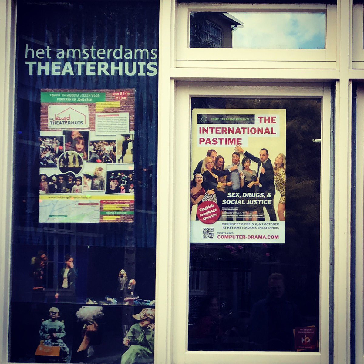 Computer_Drama's tweet photo. Exciting!!! 🎭 Just 3 more sleeps until our World Premiere of The International Pastime! ✊🏼

🎟 https://t.co/msKlYppVQi

#theinternationalpastime #actorslife #worldpremiere #theatre #hetamsterdamstheaterhuis https://t.co/24xoOunJkk
