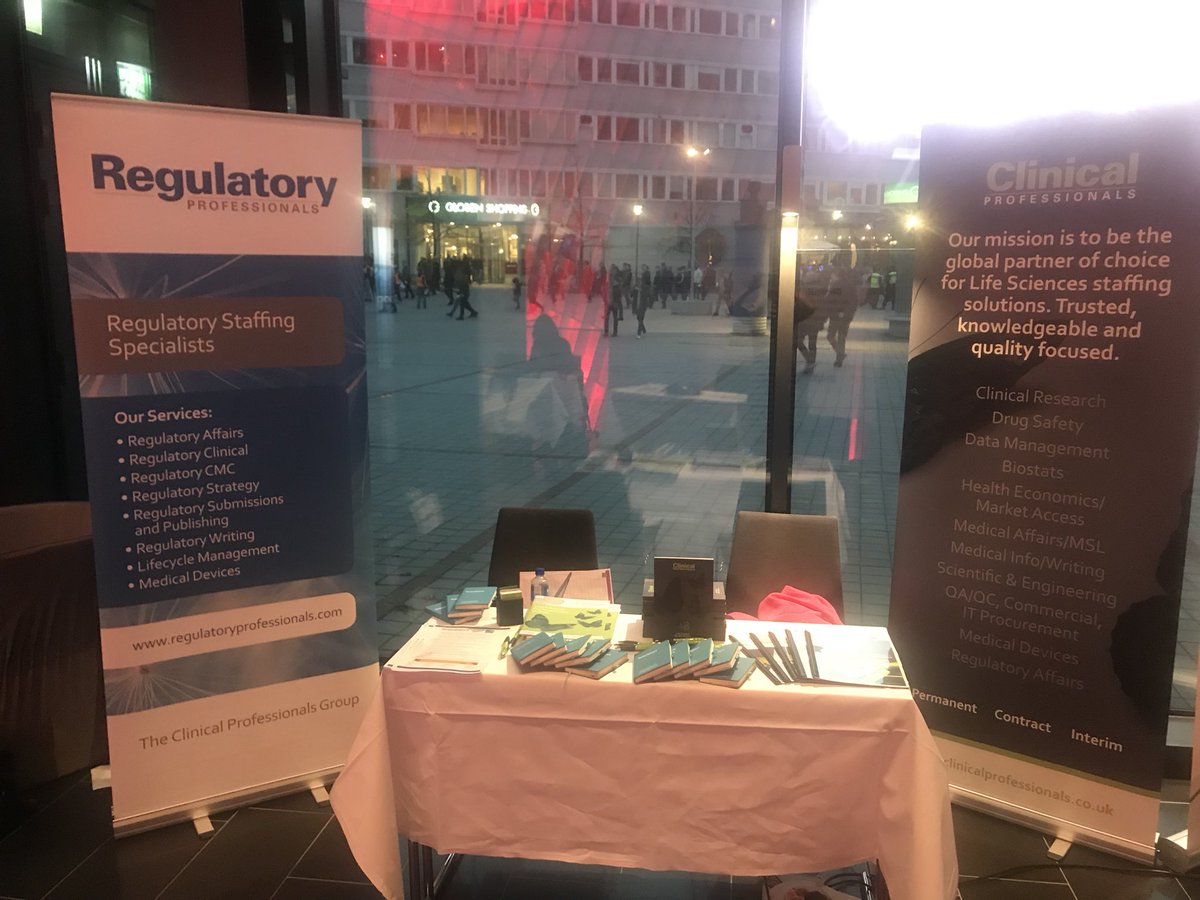 CPSarahG's tweet photo. #TOPRA #TOPRASym18 been a good day so far on day 2. Come and see Regulatory Professionals at stand 27! https://t.co/CMJWMJ7W8d