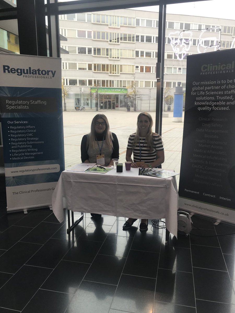 CPSarahG's tweet photo. #TOPRA #TOPRASym18 been a good day so far on day 2. Come and see Regulatory Professionals at stand 27! https://t.co/CMJWMJ7W8d