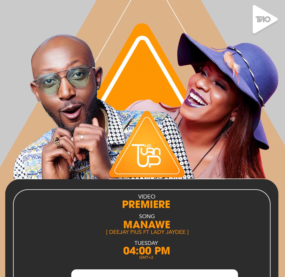 yagoforeal's tweet photo. Our own man @DeejayPius is coming thru today for the sensation collaboration  video premiere  #Manawe alongside @LadyJayDee All the way from Tanzania .U don't have to miss out! #Theturnupshow at @Radiotv10_rw https://t.co/h4LsxmNdXz