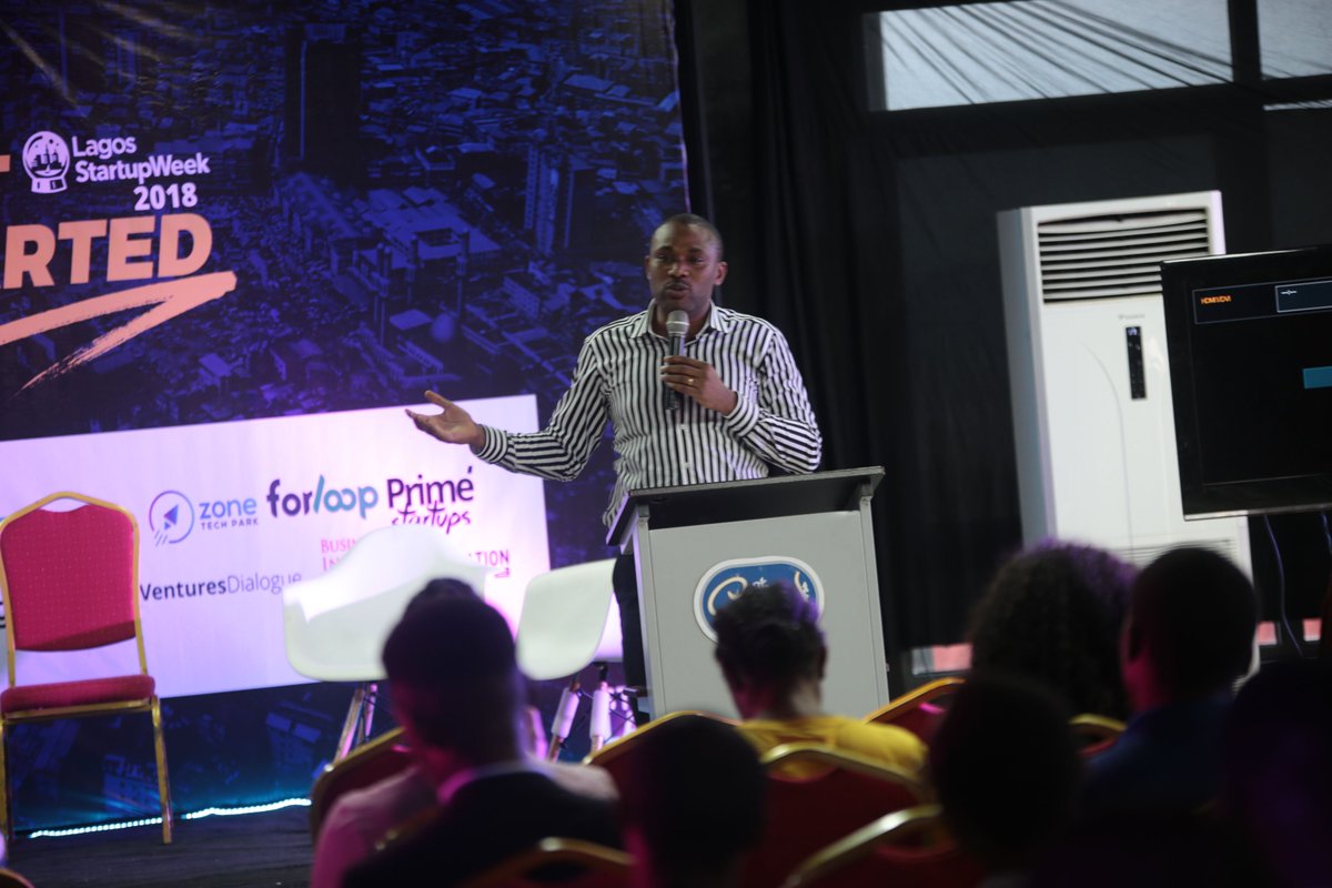 StartupLagos's tweet photo. #Highlights: @bayoadekanmbi, Chief transformation Officer @MTNNG gave a keynote speech at the #LSW18 opening ceremony.
#lagos #startup #africa #InfinixAtLSW2018 https://t.co/5STxNhTgGp