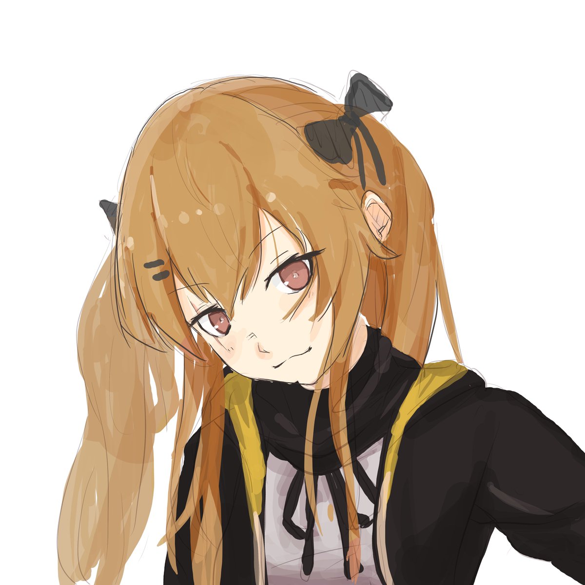 UMP9(ドールズフロントライン) 「#ワンドロump9ちなみにドルフロやってません 」|クララ玉緑茶のイラスト
