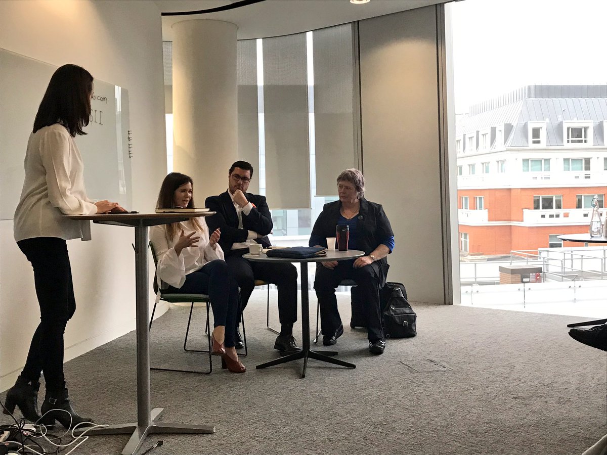 Meta_Finance's tweet photo. @TangerineComms presenting key findings that the media is portraying, and how many millennials, among others, care deeply about what their funds are supporting @goodmoneyweek #SII #GMW18 #CultureofSocialImpact https://t.co/6UtAhJqwiG
