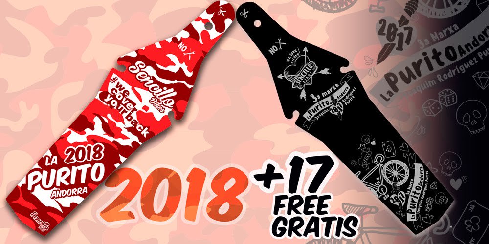 SencilloBikes's tweet photo. Para preparar mejor @lapuritoandorra 2019
El guardabarros de #lapurito #Andorra 2018 a un precio #especial y con
🎁 REGALO 🎁
GRATiS otra unidad de la edicion 2017 https://t.co/T2GzeUG3dm
#ridelikeapro #culoseco https://t.co/q010MBaos4