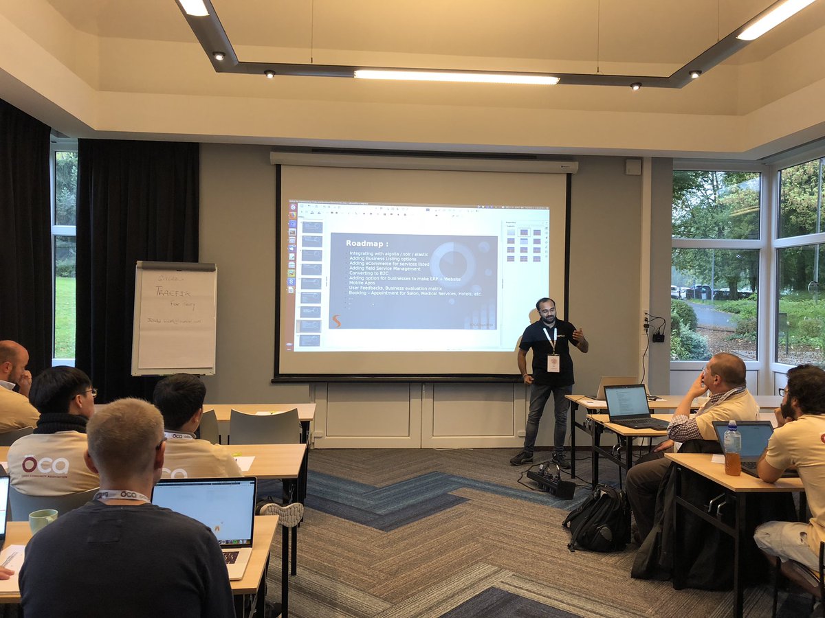 Trinityroots's tweet photo. Community Portal, Business Directory and Clubs by @jaynvora
#TrinityRoots #Passion #Innovates #Excellence #Odoo #OCAdays2018 https://t.co/qvDV1Ol9eS