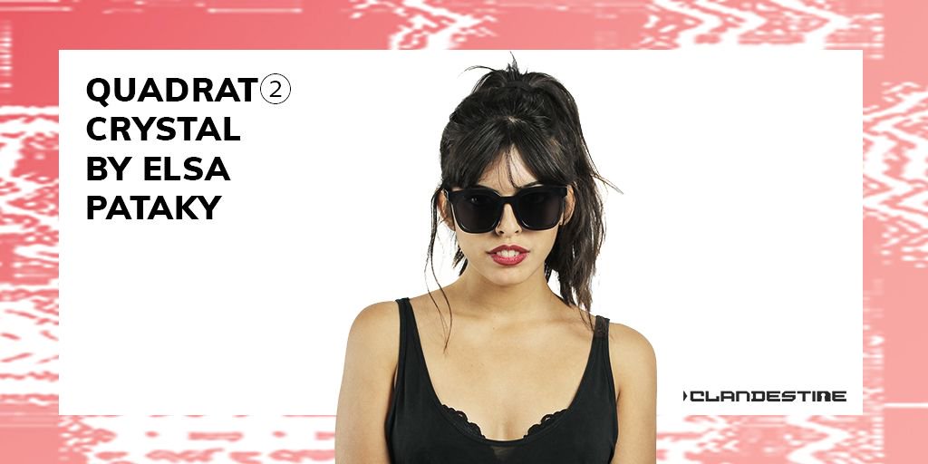 clandestine_en's tweet photo. Mariana Salazar is looking great wearing our QUADRAT② CRYSTAL BY ELSA PATAKY❤️

Shop sunglasses: https://t.co/P5JDBlKUKp

Free worldwide shipping and returns 🕶✈️🌍

#NewStyle #ClandestineSun #ClandestineFace https://t.co/aQM1dIoGNI