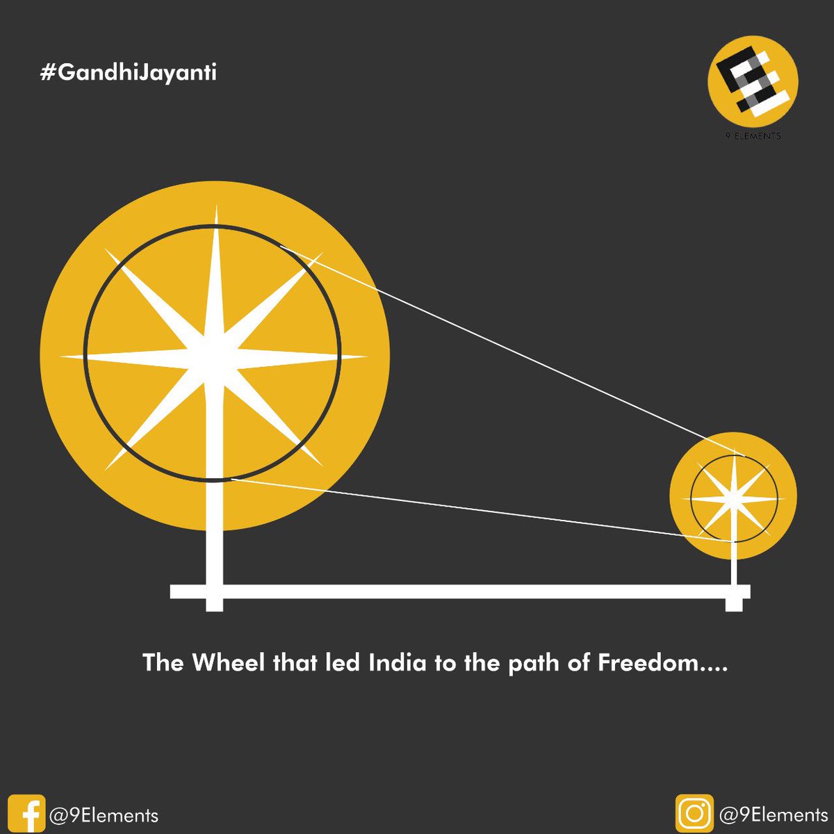 9ElementsAgency's tweet image. “ It’s easy to Stand with the crowd.
   It takes courage to Stand Alone “
Advertising || Branding || Marketing || Events

#9elements #beunique #beDifferent #Advertising #Agency #branding #socialMediaMarketing #digitalMarketing #OutDoorMarketing #Vadodara #Baroda #Gandhi150