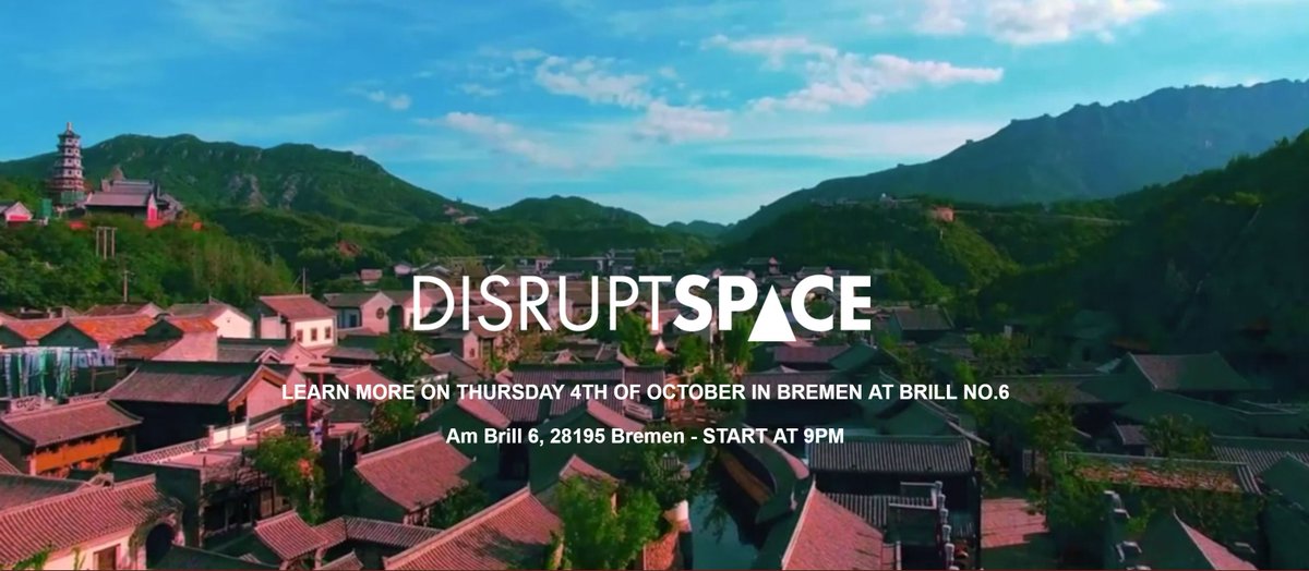 Disrupt Space tweet media