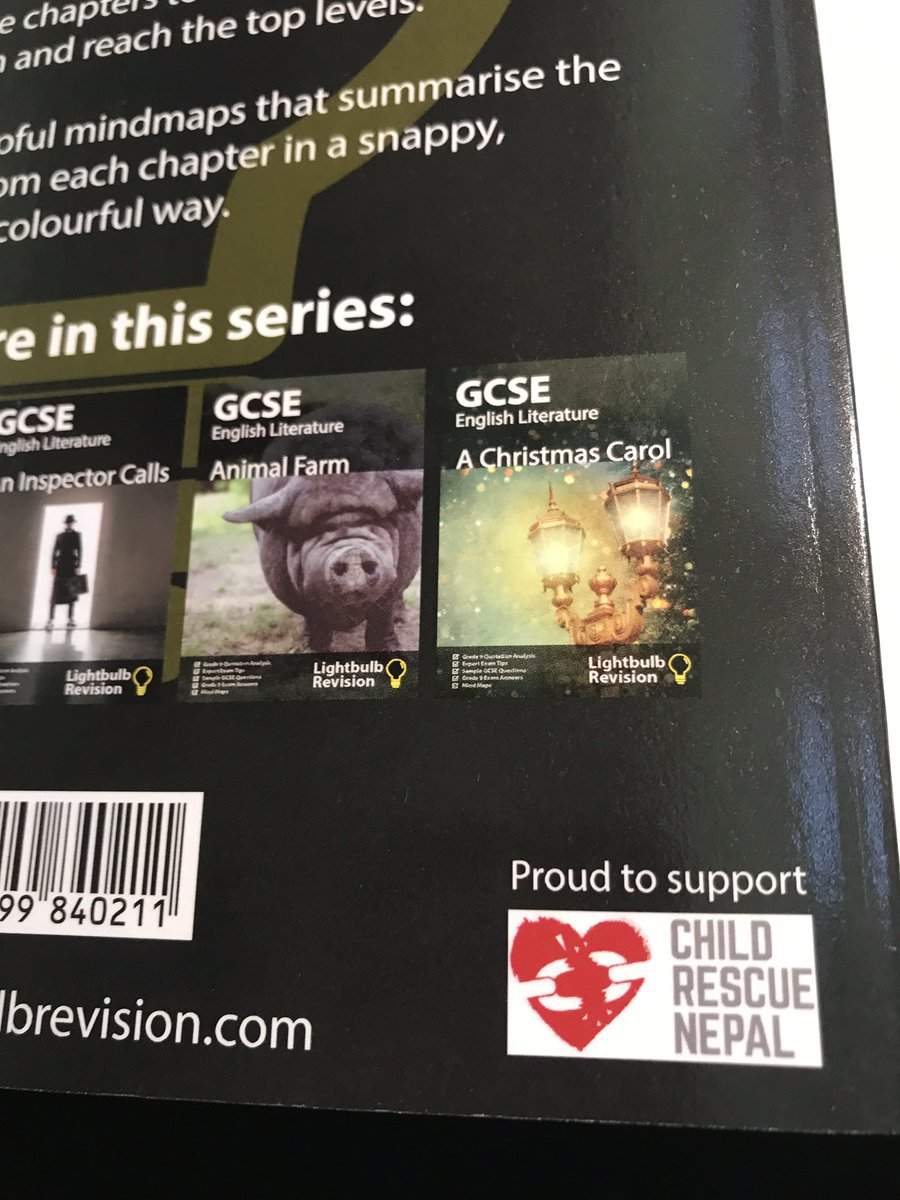 Child Rescue Nepal on Twitter: "Is your son or daughter studying Macbeth at GCSE English? An Inspector Calls? Animal Farm? Lightbulb Revision have produced ...