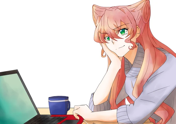 ふと視線を感じてそちらを見れば頬杖を付いたマリアさんがいて「頑張ってるのね。お疲れ様」って労いの言葉をかけて欲しい。「私ね、ずっとあなたを見ていたのよ。気付いてなかったでしょう? 頑張るのも大事だけれど、私のことにもそれくらい夢中になって欲しいわ」とか言われたい…なんて妄想。 