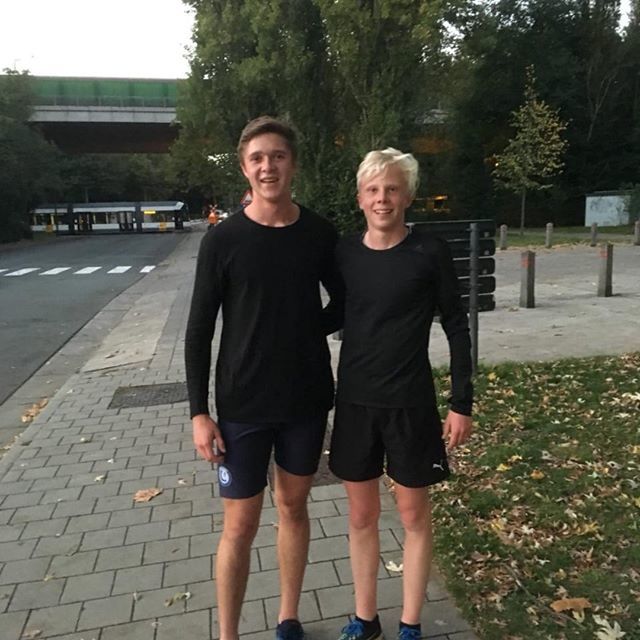 WernerUGZA's tweet photo. 🏃♂️Shane and Travis, squeezing in a Fartlek session while on exchange tour in Belgium🏃♂️ #midstreamhpr #Belgium #holidaytraining🇿🇦🇧🇪 https://t.co/VfAUXso7Yk