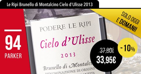 La rivelazione, a #Montalcino, è #biodinamica: #LeRipi, un'"aurea" avventura nel #Sangiovese! Ultime ore di una splendida promozione su un #Brunello Cielo d'Ulisse 2013 da 94/100 <a href="/Wine_Advocate/">Robert Parker Wine Advocate</a> ! E su tutta la gamma... bit.ly/2y85WOv