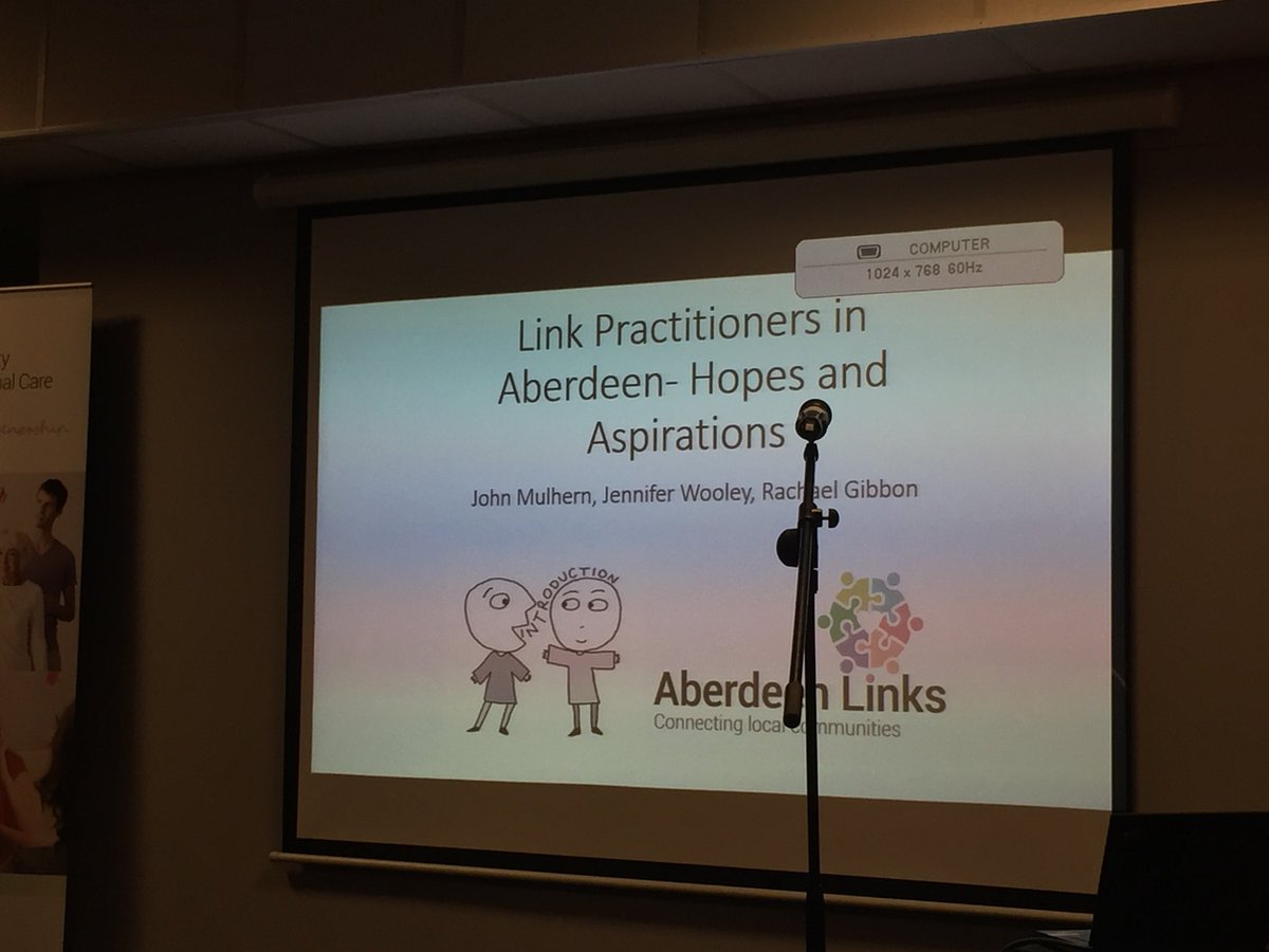 HSCAberdeen's tweet photo. We’re on to our Pecha kucha snappy presentations and up first we have our link practitioners @SAMHtweets #sharediscovergrow https://t.co/XJDv0qH79B