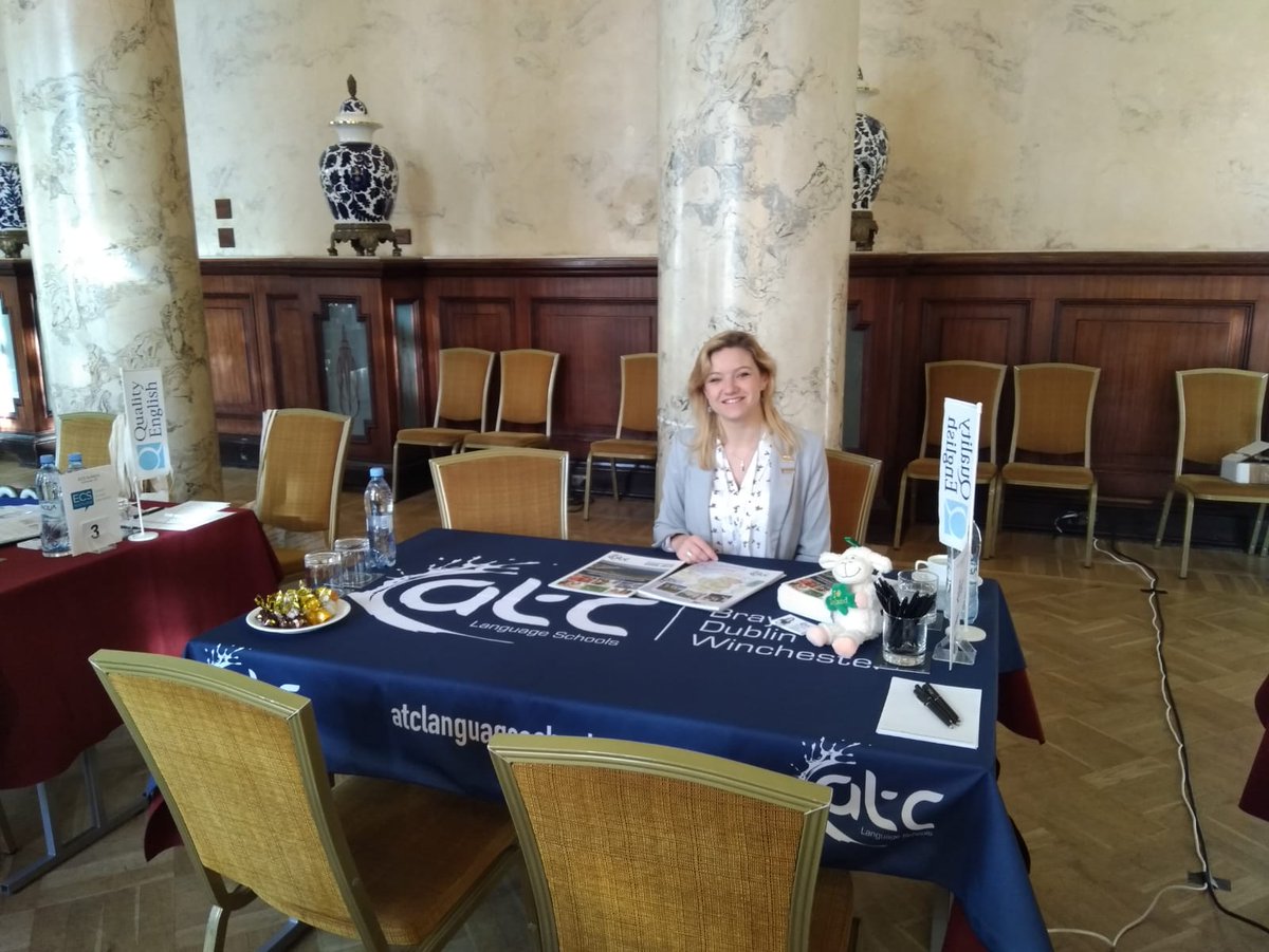 ATCSchools's tweet photo. We are all set up and ready for the #qualityenglish mission in Moscow! @qualityenglish #ATCExperience #qualityenglishschool #Moscow #Russia https://t.co/WeUvthh9LR