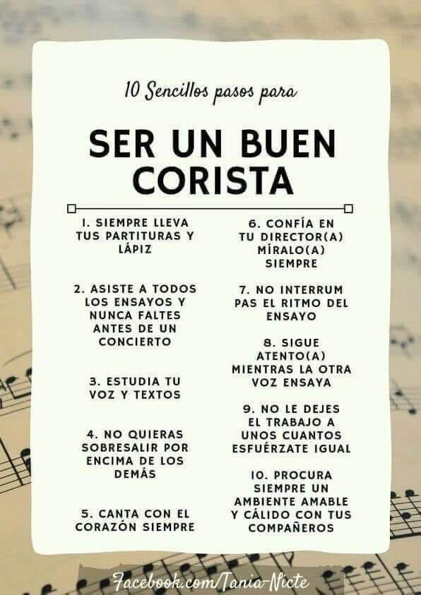 Escuelacoral's tweet photo. Buenos días!

Nos encantan estos 10 pasos del buen coralista que os apuntaba la #FECORMAD https://t.co/w03Ir5K4Ww
