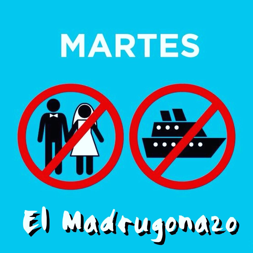 elmadrugonazo's tweet photo. Martes, ni te cases, ni te embarques, ni de Chejende te apartes.... Bienvenidos al Madrugonazo por @promartv . Nuestra web https://t.co/7F4bUj2gLv 💻 @ocmmarketing 👨🏻💻 #nadielohacemejor #tv #radio #prensa #bqto #lara #ocmgroup #venezuela https://t.co/iGbkPk5LEQ
