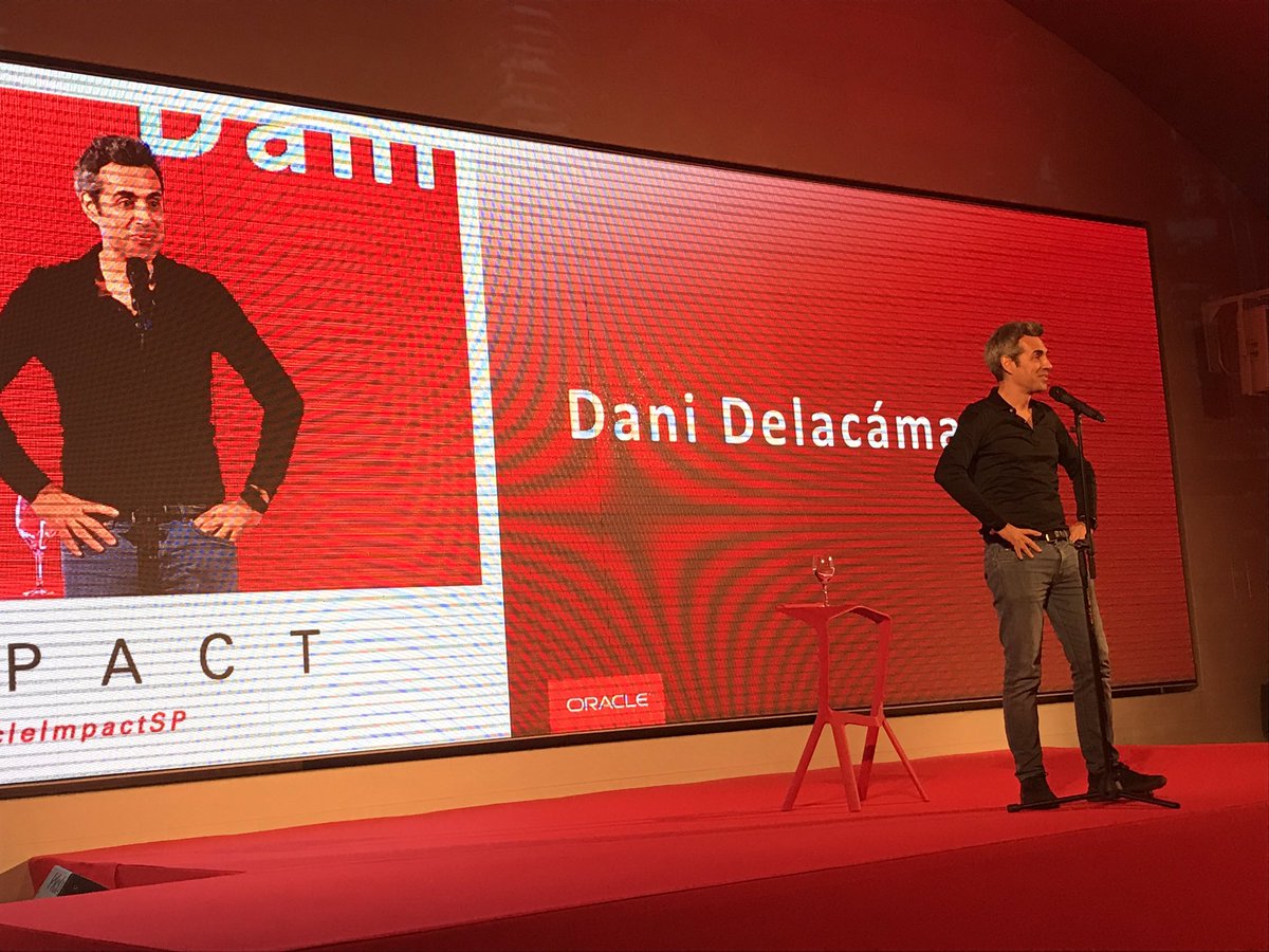 Carmenpizarro's tweet image. Porque la #innovación también es divertida @Danidelacamara #OracleImpactSP