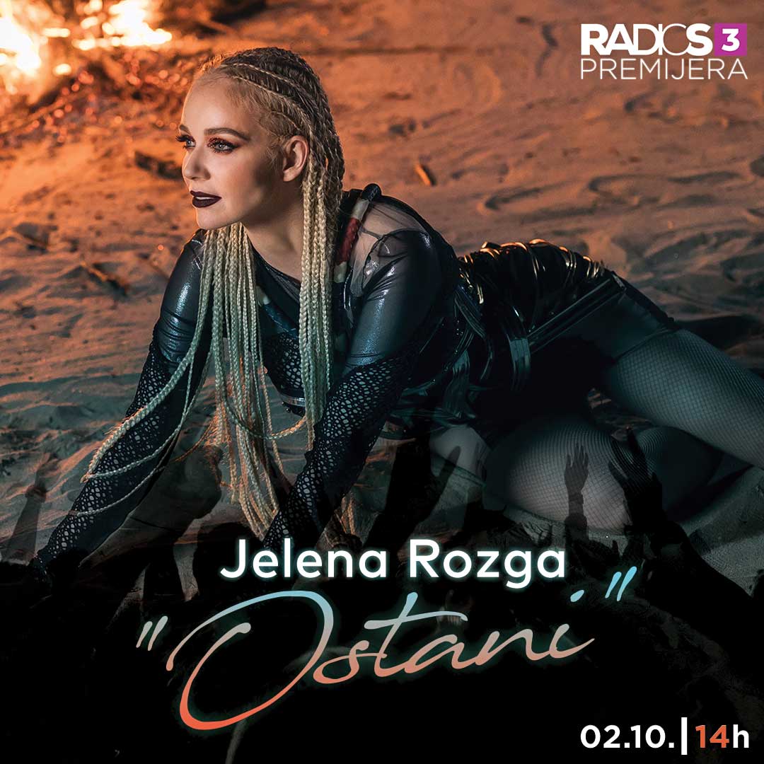 RadioS_3's tweet photo. EKSKLUZIVNO  🙂
Premijera nove pesme Jelene Rozge "Ostani" u 14h na Radiju S3  🎵
Autorka pesme je takođe velika zvezda Emina Jahović  🙂
Slušajte nas! https://t.co/AU8aFcjP9E