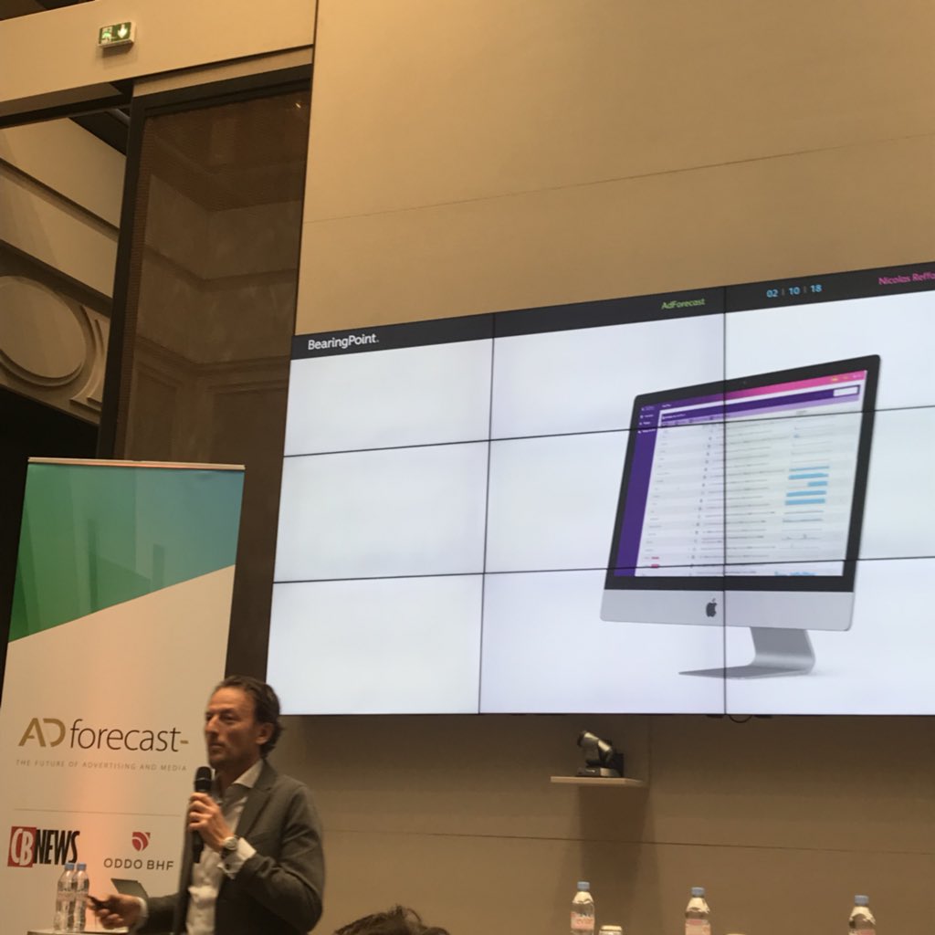 CB_News's tweet photo. 2ne partie de #ADforecast2018 : Le futur des médias 

La matinée continue avec une Keynote « Médias &amp; Publicité : l’heure du choix » avec @NicolasReffait, associé de @BearingPoint_FR https://t.co/tVpyO96JCX