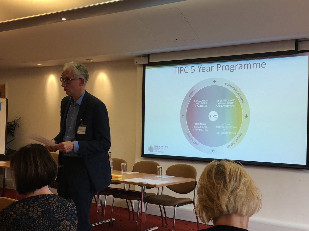LaKotipelto's tweet photo. #TIP2018Conf opened, @Johan_Schot & teams are good to go w/ @TIPConsortium #policy #experimental #SDG #transformation #kokeilut #Reset2018Fi https://t.co/QQiQxsmJ01