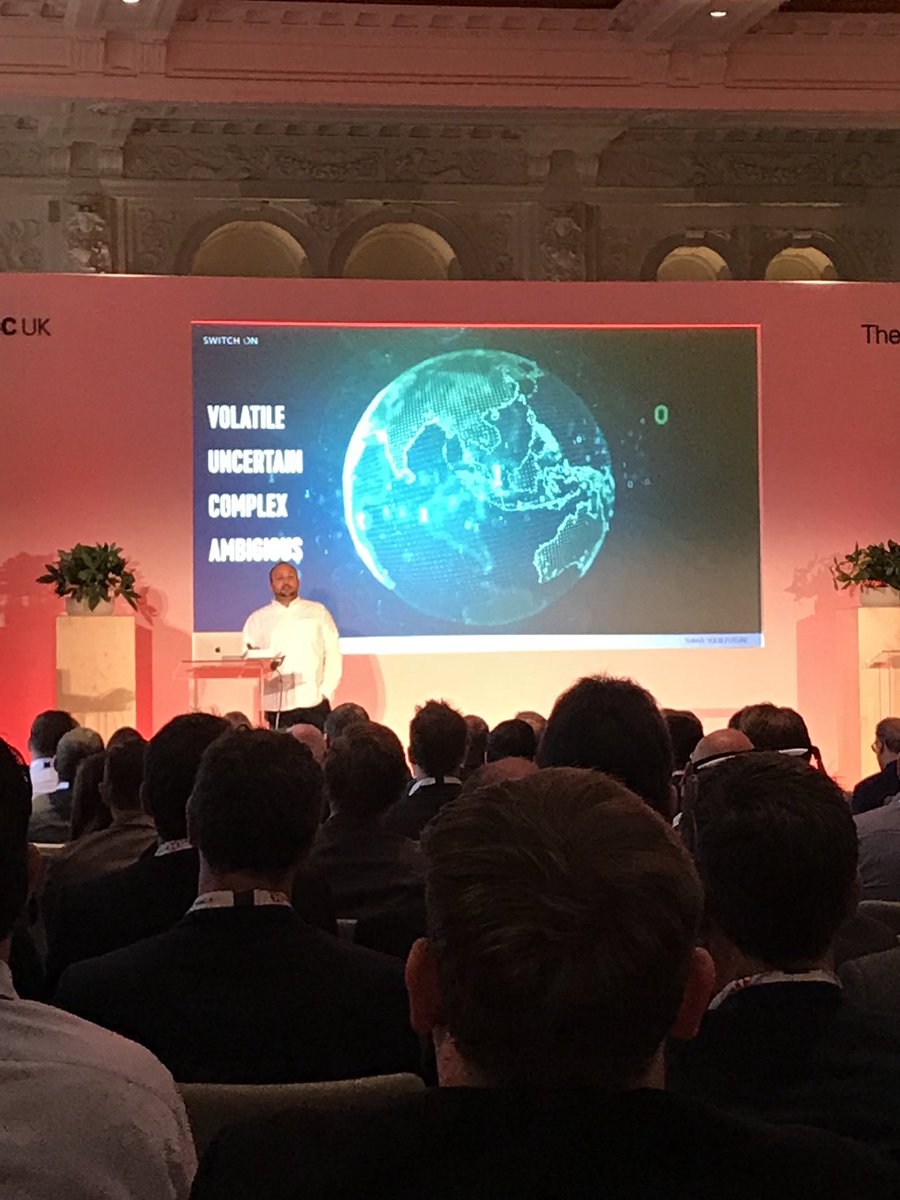JaneGalvin01's tweet photo. Living in a VUCA world, great to hear from @nickjankel @HSBC_UK #hsbcfuture event this morning @RolandEmmans https://t.co/jm49RPB2v5