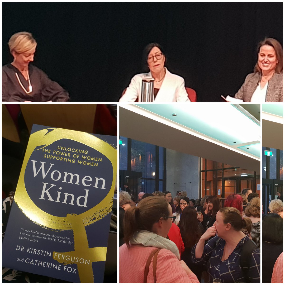 silvm1's tweet photo. Hearing from Kirstin and Catherine about their remarkable journeys empowering women and realising our shared goal, to build a better world for women.
 #womenkind @kirstinferguson @corporatefox #womeninfocus #booklaunch #Empowerment #CelebratingWomen https://t.co/O86mMVsHw0