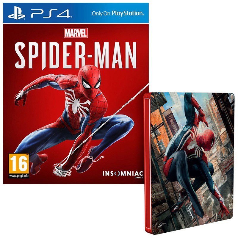 Jelly Deals on Twitter: "Spider-Man on PS4 with steelbook case for £43.95 -  https://t.co/a0ZSzyqvLp https://t.co/OCvENm0ImX" / Twitter