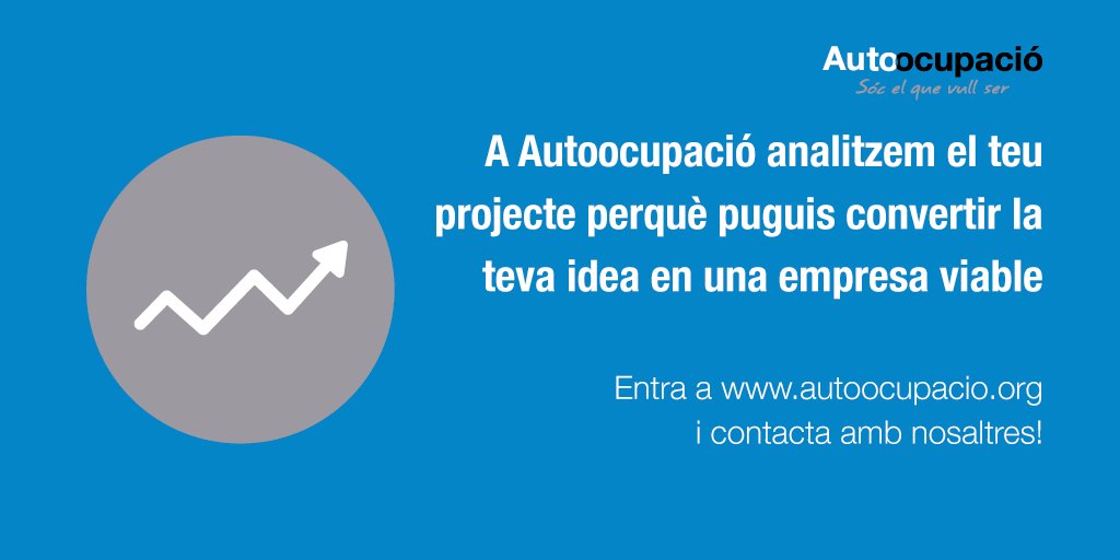 autoocupacio's tweet photo. Una bona anàlisi del teu projecte empresarial determinarà l’èxit de la teva idea. Avalua la seva viabilitat, identifica les accions necessàries per engegar-lo i condueix-lo cap a l’èxit.🛠️ #socelquevullser https://t.co/qXGmybAg25