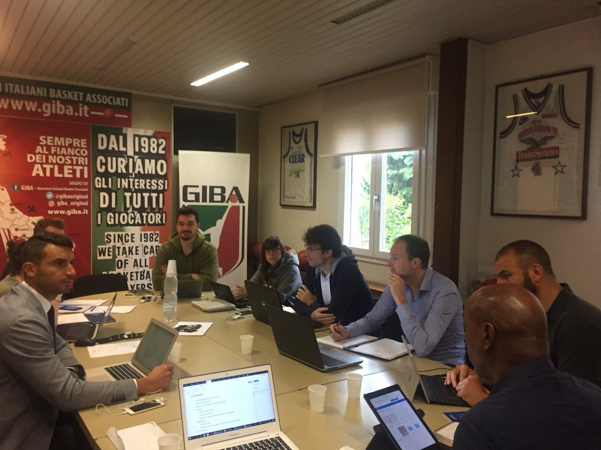 Board meeting of EU Athletes just starting at <a href="/gibaoriginal/">GIBA</a> in Bologna