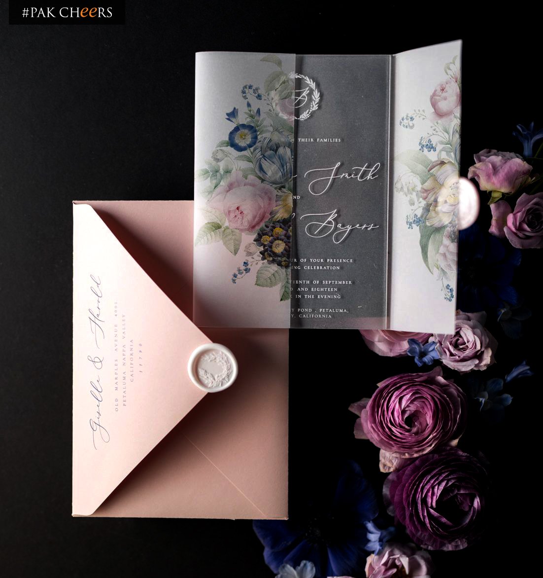 Your elegant invitation shows that how beautiful your event is going to be
Pak Cheers
Coming Soon
pakcheers.com
#Wedding #WeddingInvitations #PakCheers #Letscelebrate #Decor #Decoration #InvitationDesign #PartyInvitation #InvitationCards #CelebrationIdeas #Decorative