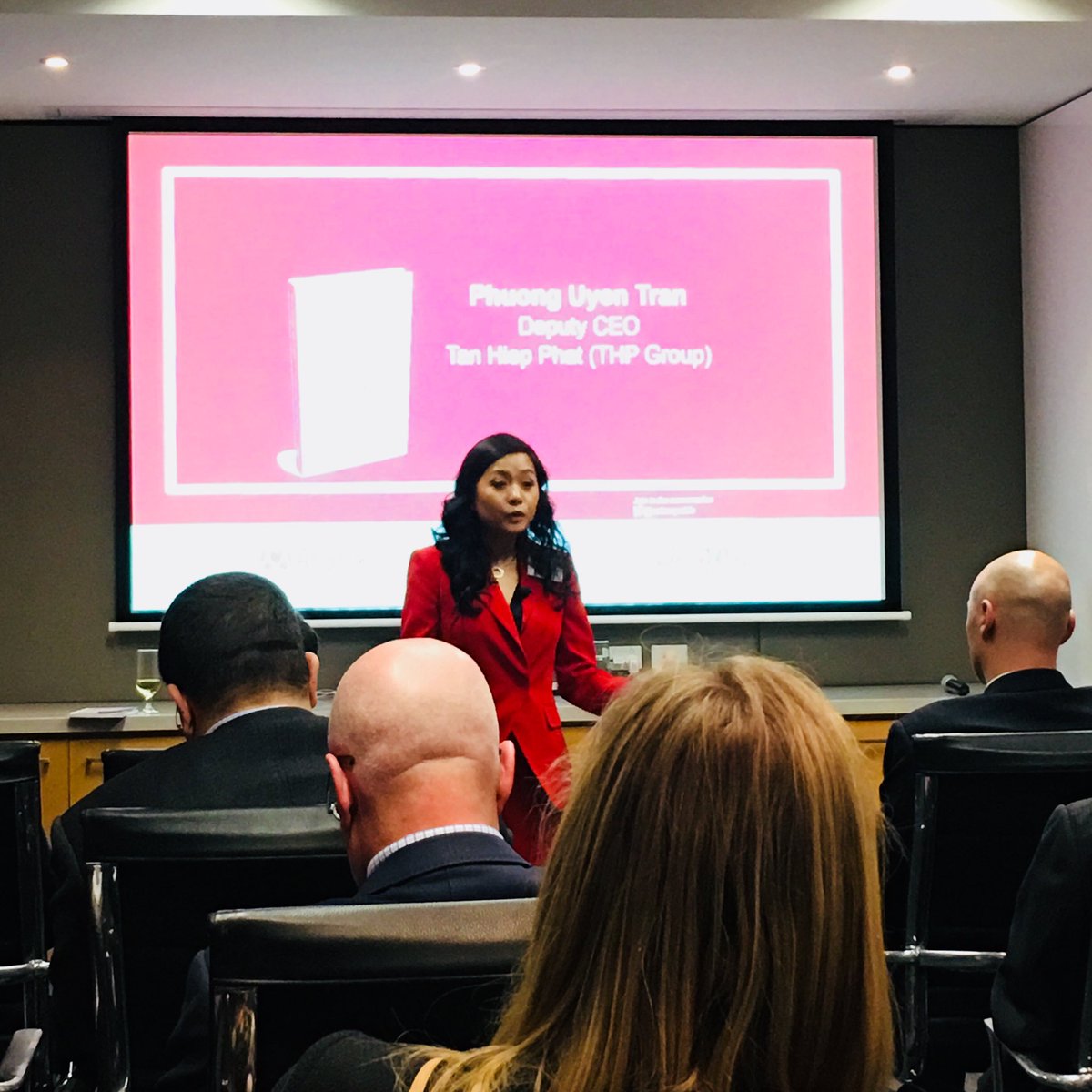 HeatherChai's tweet photo. “I hope my story can help others”-THP Deputy CEO explains how she overcame the #gendergap to help her #FamilyBusiness grow to the no.1 beverage company in #Vietnam- Family, clear mission &amp; a sense that nothing is impossible were the keys #womenentrepreneurs ⁦@asiacapable⁩ https://t.co/H4SmGzmDiP