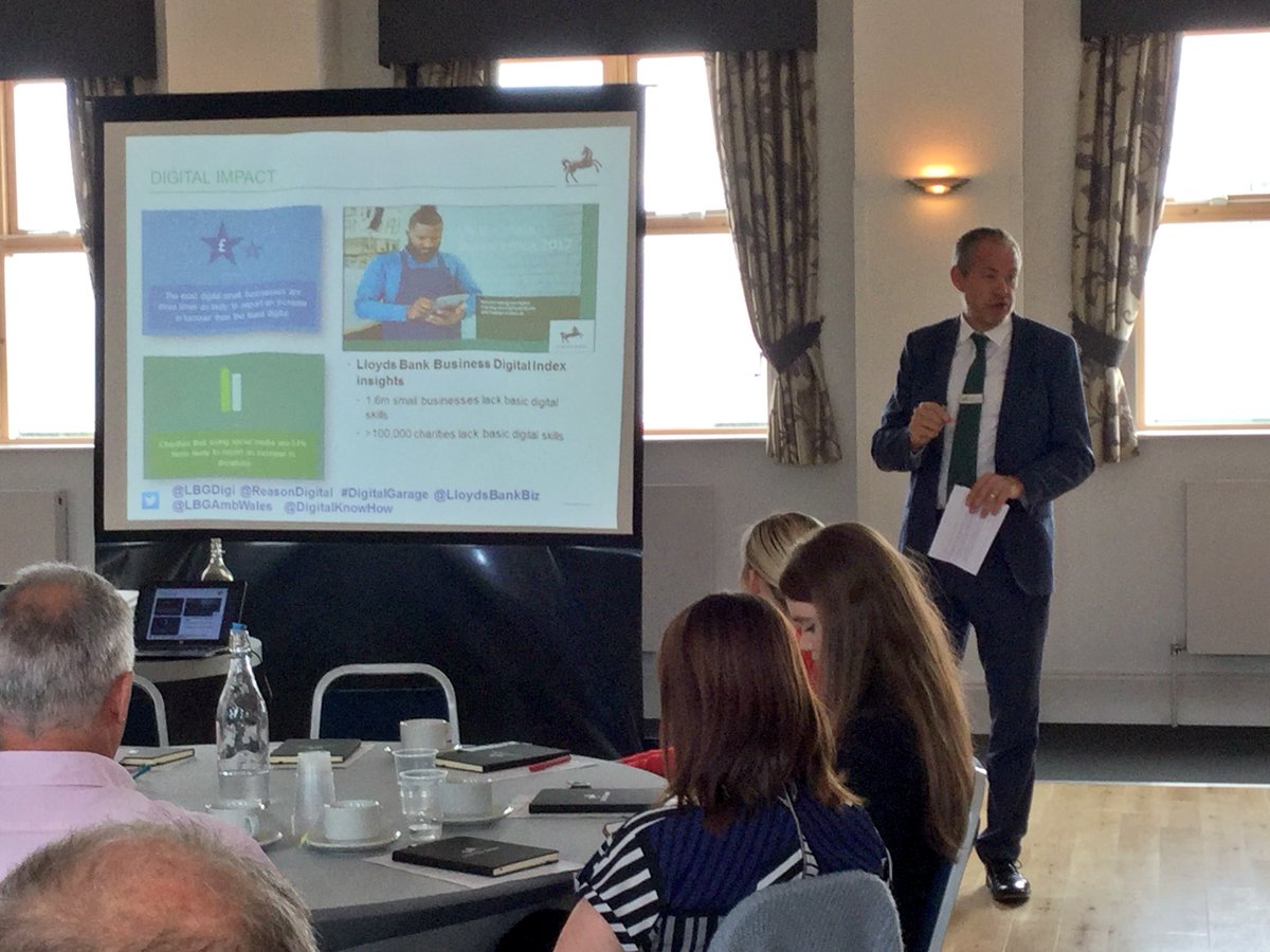 Dave Beaumont, Lloyds Banking Group Regional Director SME Banking, explains that we anticipate 90% of all transactions to take place online by 2020. #Digitalgarage @LBGDigi @linc_cymru @lbgnews