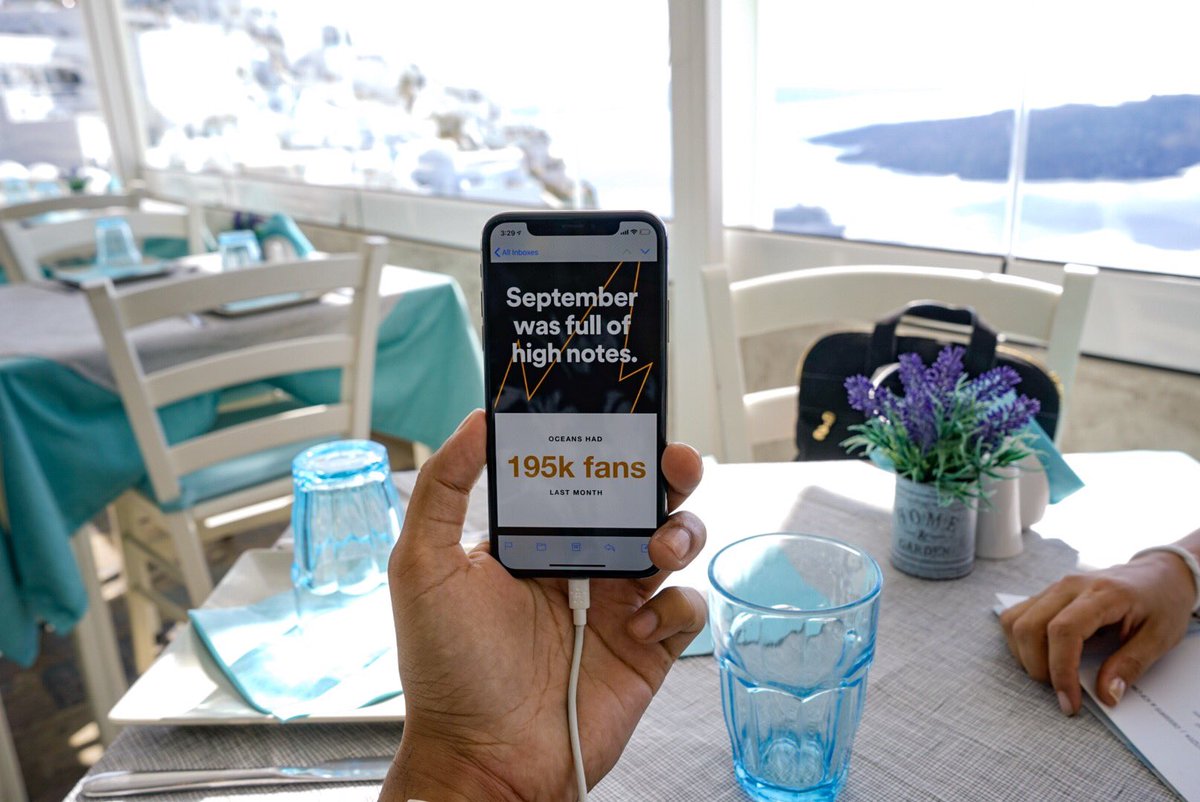 kizkeyz's tweet photo. Tell Markos pull the champagne out! We are in Santorini! 🙌🇬🇷⚡️ https://t.co/G4aFH5feJI