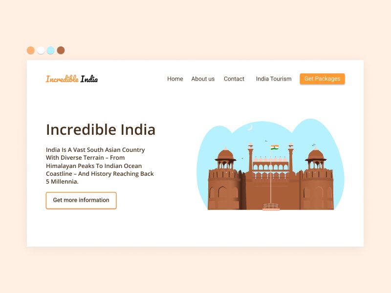 ppr_clp's tweet photo. Redesign your tourism website with Paperclip...
Incredible India...
#paperclip #pprclp #ui_ux_design #product_design #design_agency_in_jaipur #paperclip_design #pprclp_design #paperclip_design_studio #pprclp_design_studio #uxui #uxdesigner #uxigers #uxd #ux #ui #ui_ux https://t.co/Eob9tsPQBP