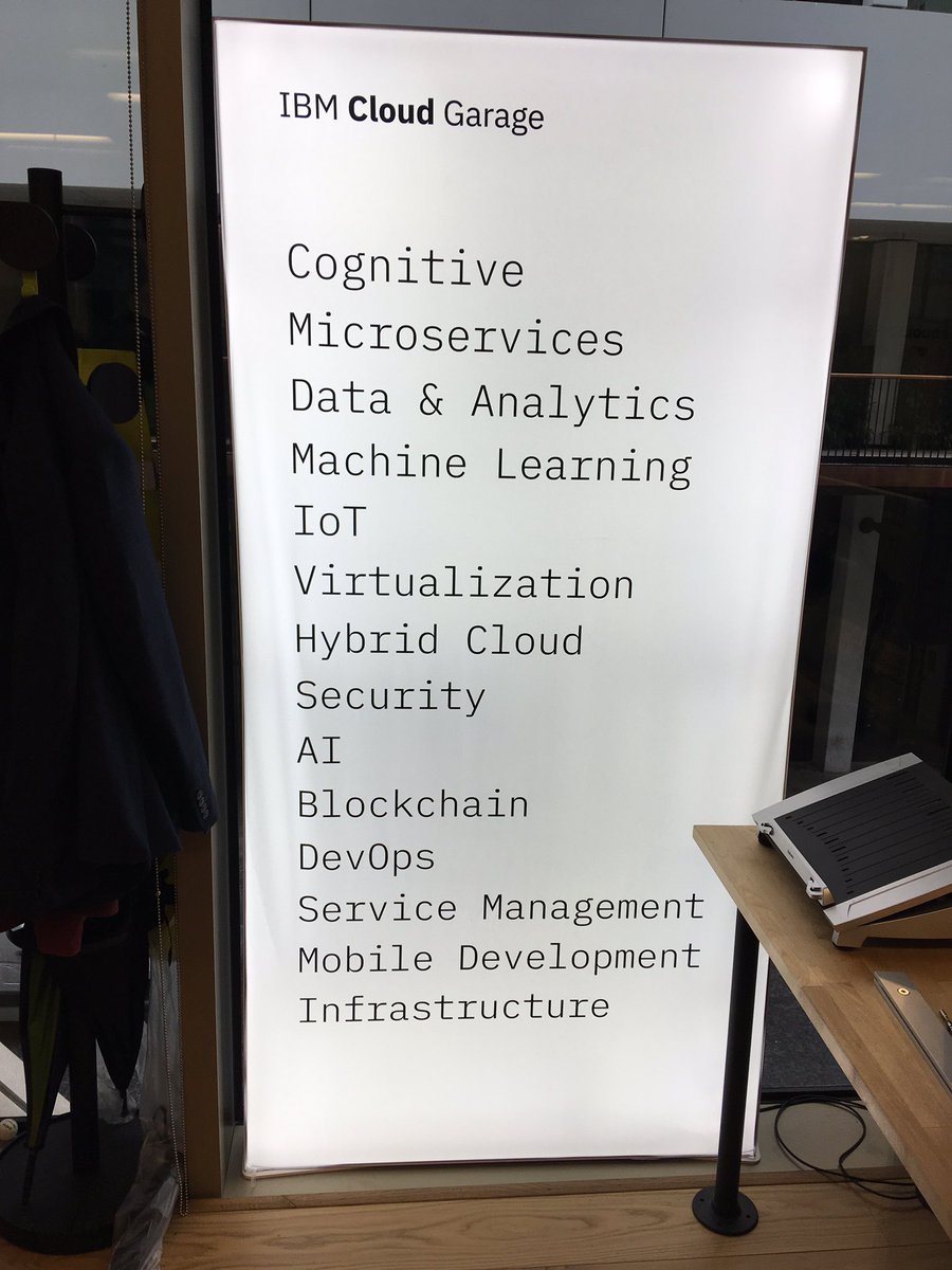 holly_cummins's tweet image. Ooh, we have exciting new things in our #ibmcloudgarage office. I wondered what could be so heavy in that enormous parcel ... the picture doesn&apos;t make it clear that it *glows* :)