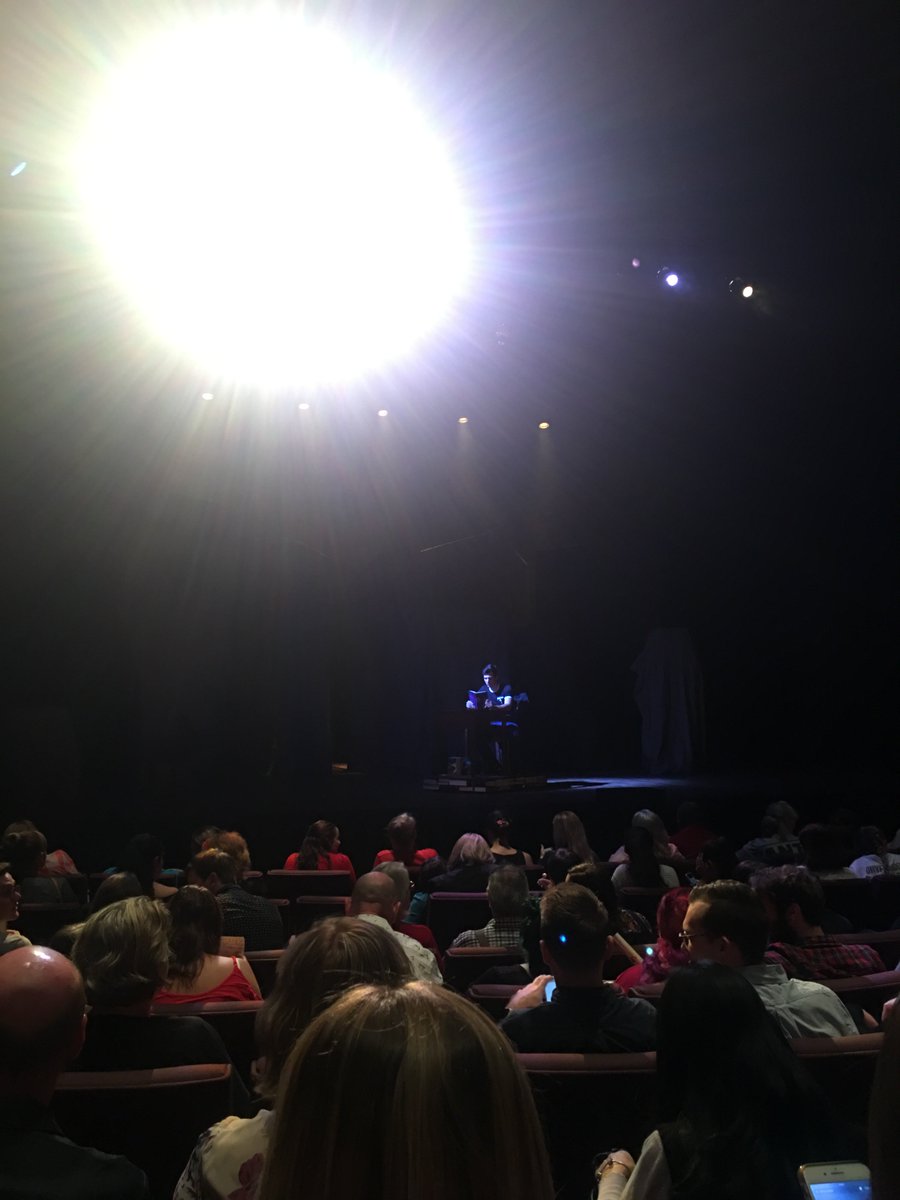BrisSpectrum's tweet photo. At the QPAC Playhouse tonight for “Potted Potter” https://t.co/8ushVwxD3h