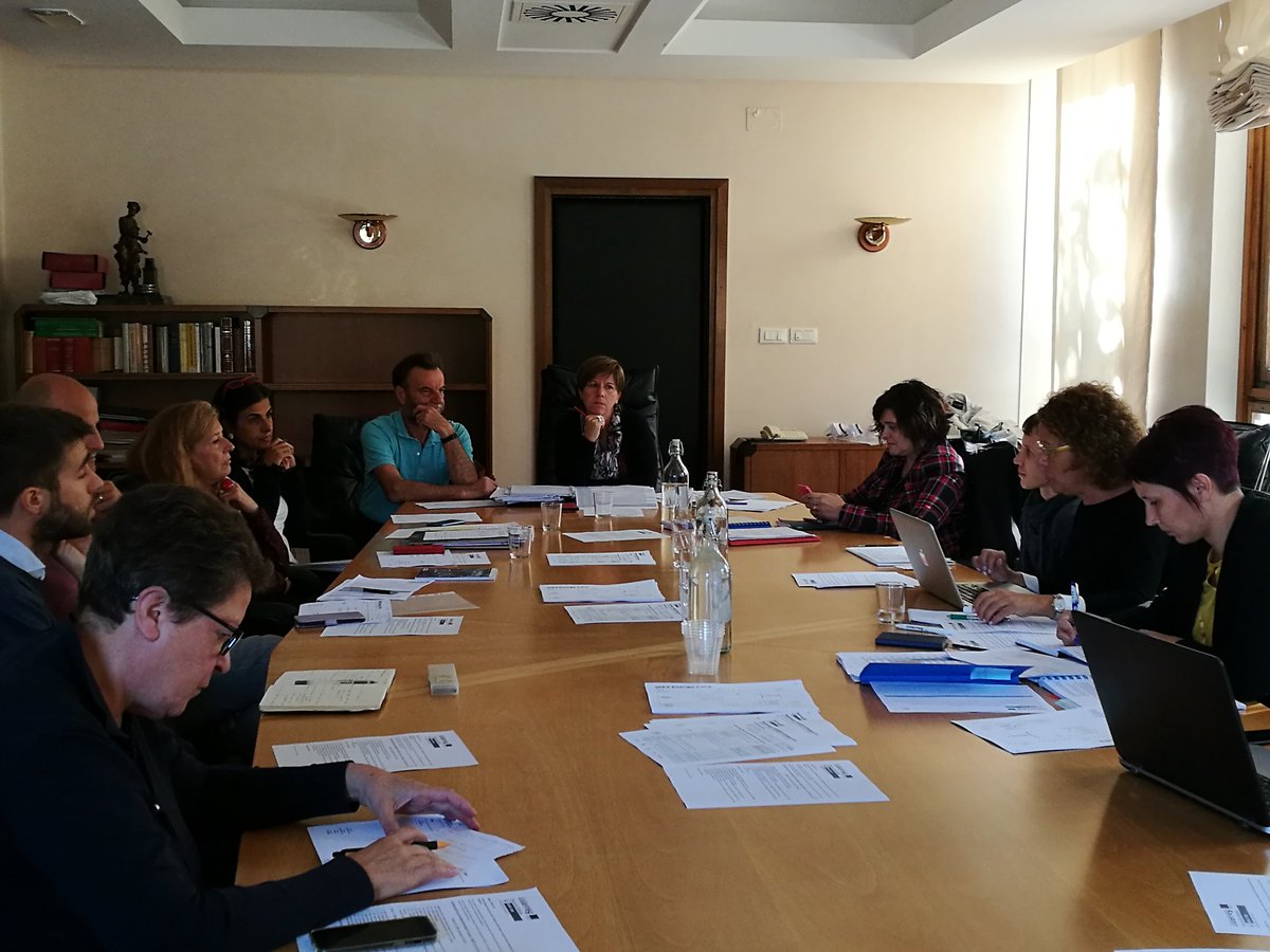 ENERGYweCARE's tweet photo. Annual project meeting with all @ENERGYweCARE partners. Learning and exchange workshop about community engagement, investments and dissemination activities across @InterregITASLO area. #ATERTrieste @Kallipolis1 #koper #sandona #pina #golea @cecilia_corsini @NadiaVedova @hew_earle https://t.co/mM6LsZm2yZ