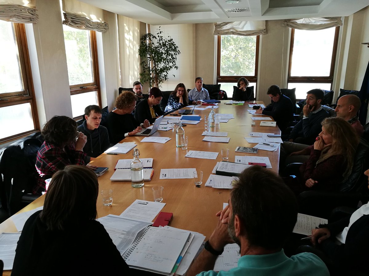 ENERGYweCARE's tweet photo. Annual project meeting with all @ENERGYweCARE partners. Learning and exchange workshop about community engagement, investments and dissemination activities across @InterregITASLO area. #ATERTrieste @Kallipolis1 #koper #sandona #pina #golea @cecilia_corsini @NadiaVedova @hew_earle https://t.co/mM6LsZm2yZ