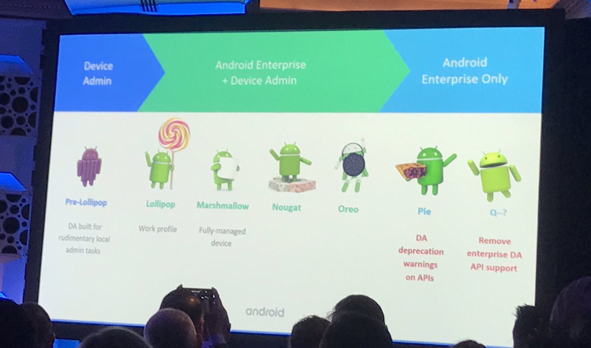 zico_hg's tweet photo. De Device Admin a Android Enterprise Only @dsbmobile #UEM #mobility https://t.co/egYrmlLnuI