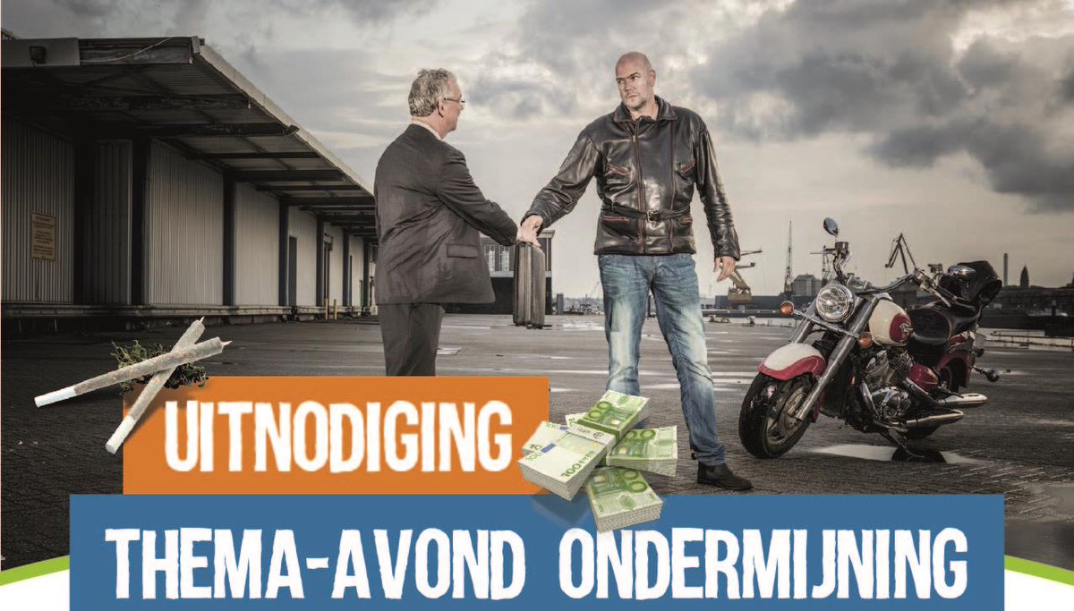 Op donderdag 11 oktober wordt voor #ondernemers uit #StedeBroec,  #Enkhuizen en #Drechterland de thema-avond ‘#Ondermijning’ georganiseerd. Met ondermijning maken criminelen gebruik van diensten van de bovenwereld. enkhuizen.nl/thema-avond-on…