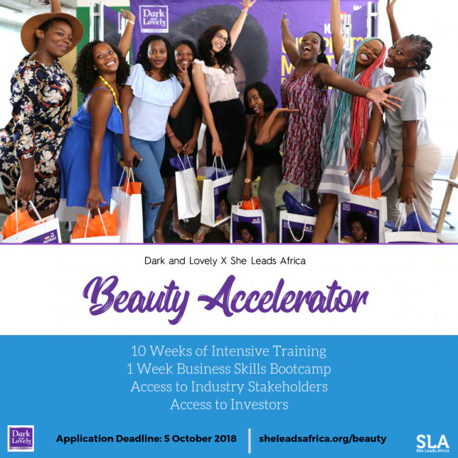 BeautyNft's tweet photo. The Dark and Lovely x She Leads Africa: Beauty Accelerator is looking for the best beauty businesses in Africa @PulseNigeria247 https://t.co/rnZzQf5ZAO #beautynews #beauty #nftbeauty #Africa https://t.co/lvIsnP3qEL