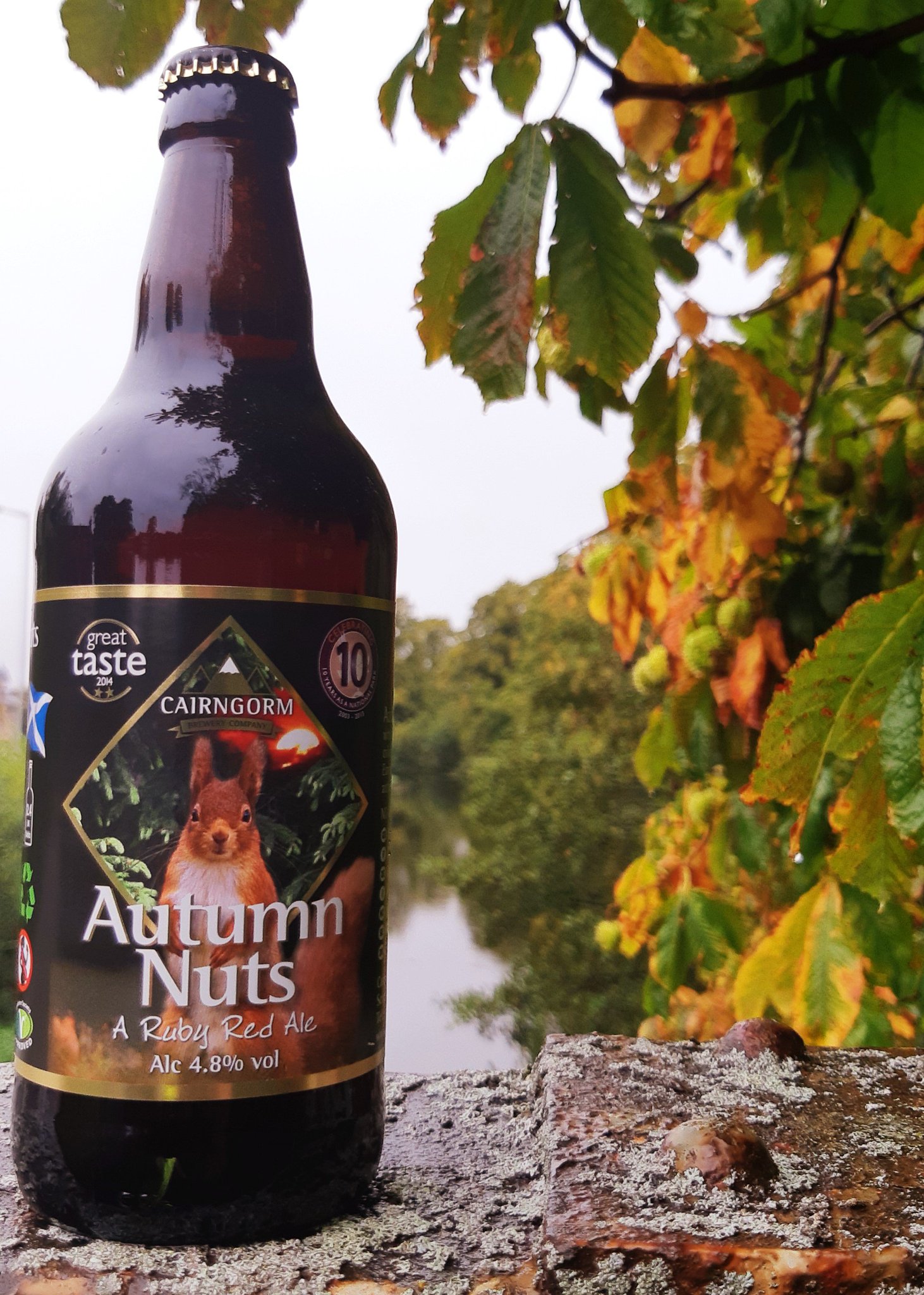 Cairngorm Brewery on Twitter "Our ruby red ale AutumnNuts is the