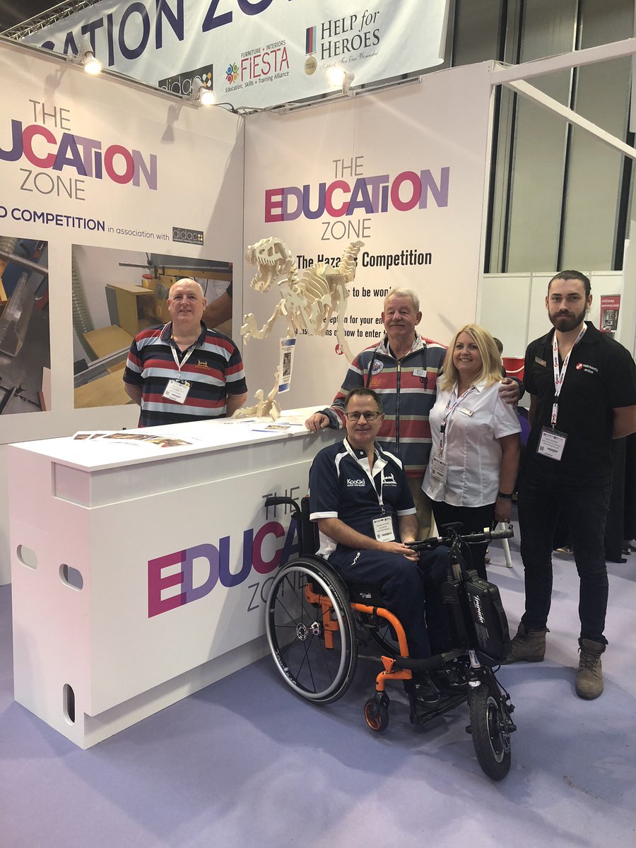 Elements_Expo's tweet photo. How do you fancy winning a dinosaur from #Masterwood? All you have to do is donate to @HelpforHeroes (found in the #EducationZone) before 4pm today to be in with a chance of winning. 

 @MasterwoodSpA #WExhibition #ElementsShow #Charity #CharityTuesday https://t.co/DnjikviLNi