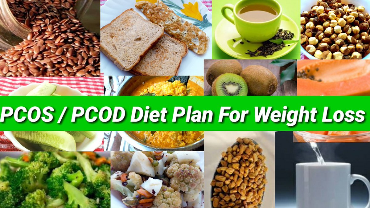 pcos diet plan to lose weight