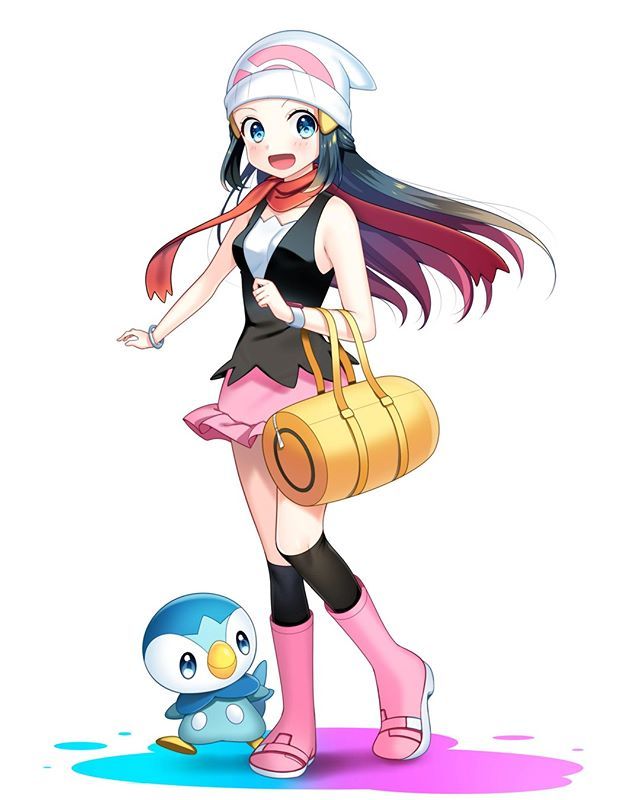 Pokemon Dawn/Hikari Fan Art: Dawn  Pokemon fan art, Pokemon waifu