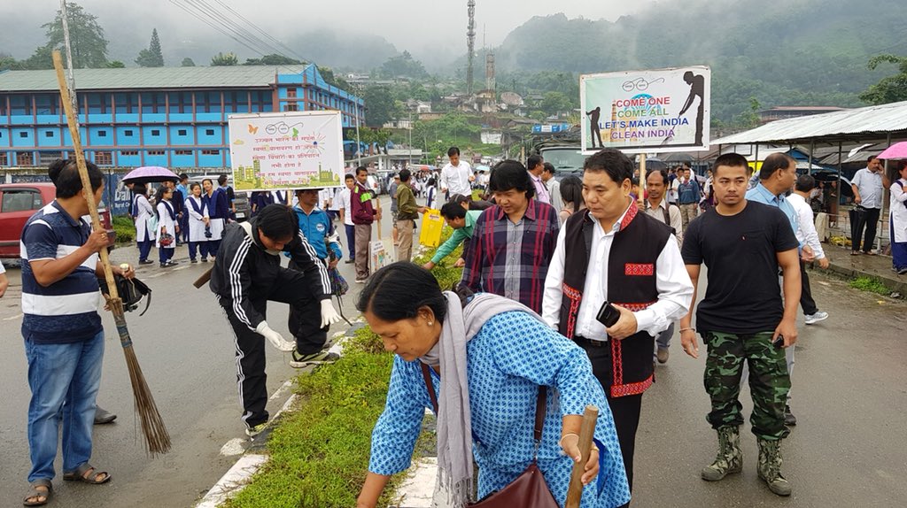 SWACHH BHARAT MISSION (URBAN) ARUNACHAL PRADESH. tweet media