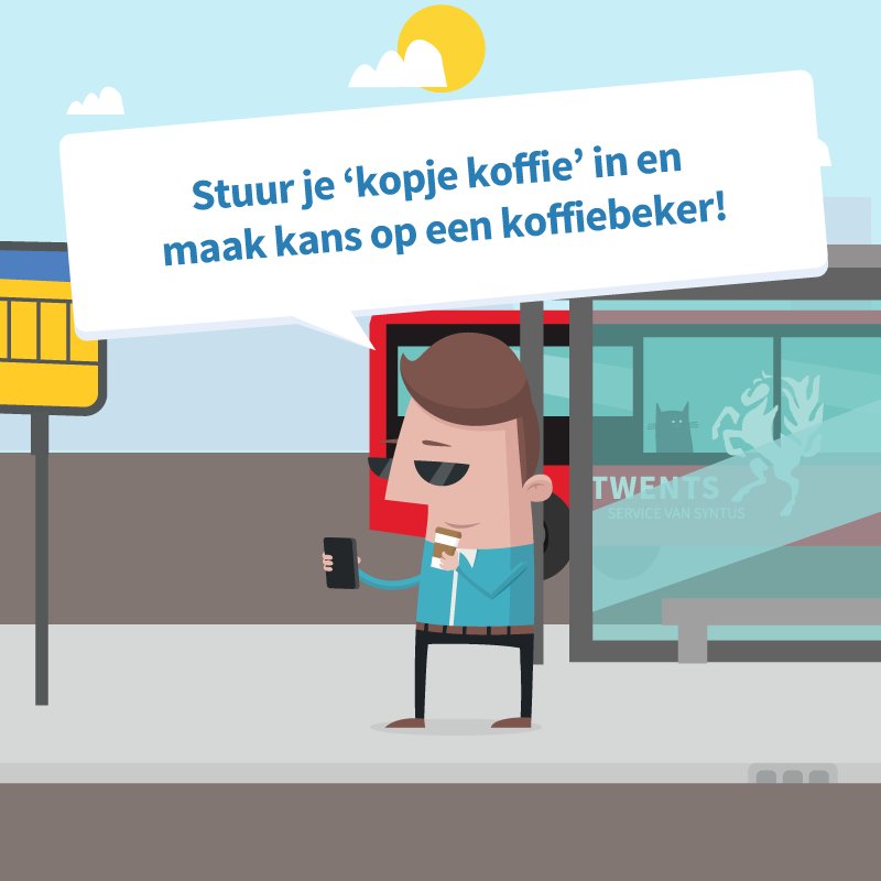Ook kans maken op een duurzame coffee-to-go beker? Stuur dan een foto van jouw kopje koffie of thee naar me toe!