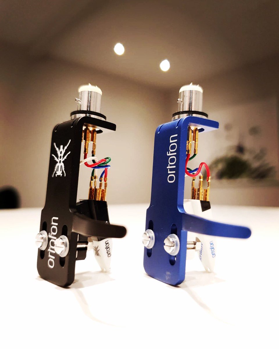 Ortofon's tweet photo. OM Q. Bert vs OM Scratch (white version). Which one is your favorite? https://t.co/h3FuDxfHtz